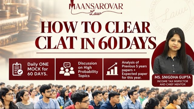 60-Day CLAT Preparation Strategy